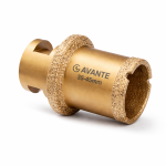 Broca de Diamante Soldada al Vacío con Avellanador – Perforación Precisa para Materiales de Alta Dureza