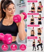 Mancuernas para Ejercicio 2KG | Pesas para Gimnasio en Casa - Imagen 3