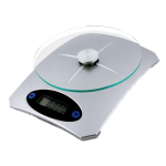 Balanza Digital Plato Vidrio 1g/5kg Gramera