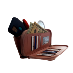 Billetera de Cuero con Bordados - Imagen 11