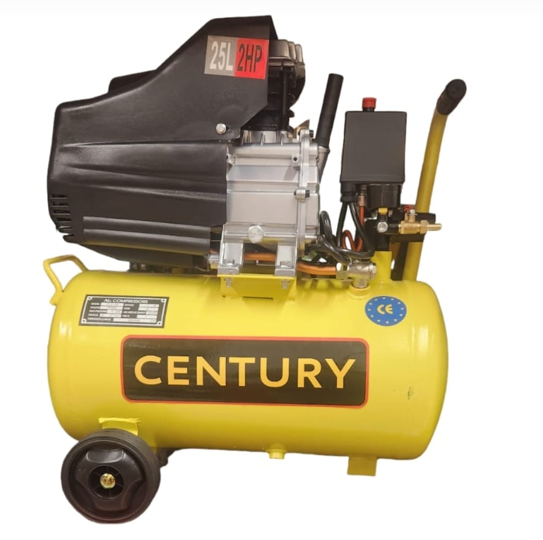 COMPRESOR 25 LITROS COMPRESOR 2HP 25LT 110V CENTURY - Imagen 1
