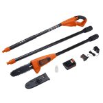 SIERRA PARA PODA DE ALTURA EXTENSION 3 METROS INALAMBRICA 20V BLACK AND DECKER