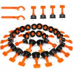 Kit de Sistema de Nivelación de Azulejos – 100 Niveladores+ 2 Llaves