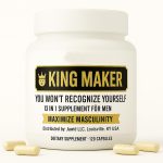 King Maker® Suplemento para Hombres | Fórmula 13 en 1 con Maca Negra y Turkesterona