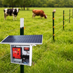 Cerca Eléctrica Solar para Ganado | Energizador con Panel Solar