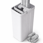 Trapeador Escurrible con Cubo Inteligente 360° – Limpieza Fácil y Rápida