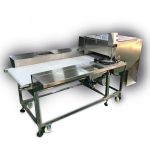 Cortadora Industrial de Vegetales con Banda Transportadora